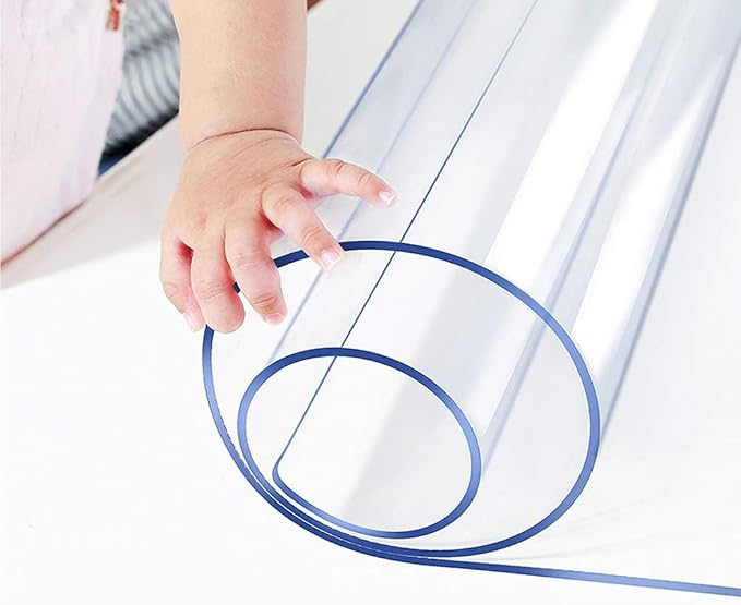 Thicken Clear Vinyl Table Pad Protector 16x42 Plastic Table Cover Desk