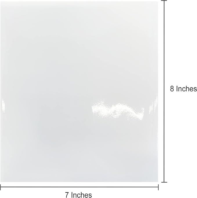 VHALE Glossy Clear Self-Adhesive Overlay Laminating Sheet Contact Papers