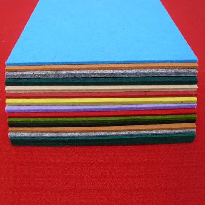 YYCRAFT Thick Stiff Felt Sheets Thick Felt 9 Inch X 12 Inch