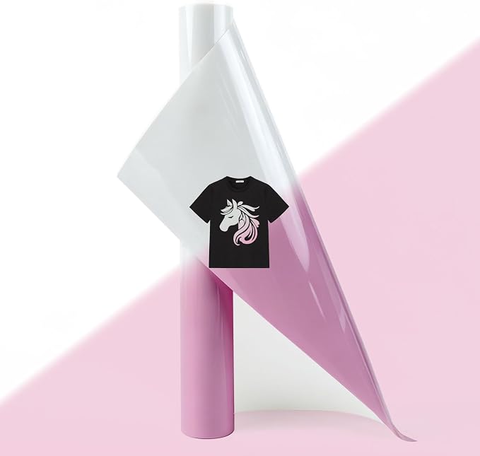 FUNKAKA UV Color Changing Heat Transfer Vinyl HTV Roll