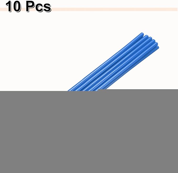 HARFINGTON 10pcs Hot Glue Sticks 0.28" Dia x 11.81" Long EVA Mini Hot Melt