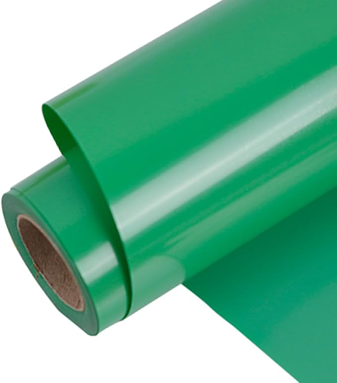 FUNKAKA Fruit Green HTV Heat Transfer Vinyl Rolls, Adhesive HTV Vinyl