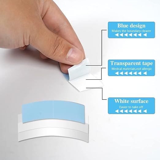 80pcs Wig Tape - Double Sided Waterproof Adhesive Tape