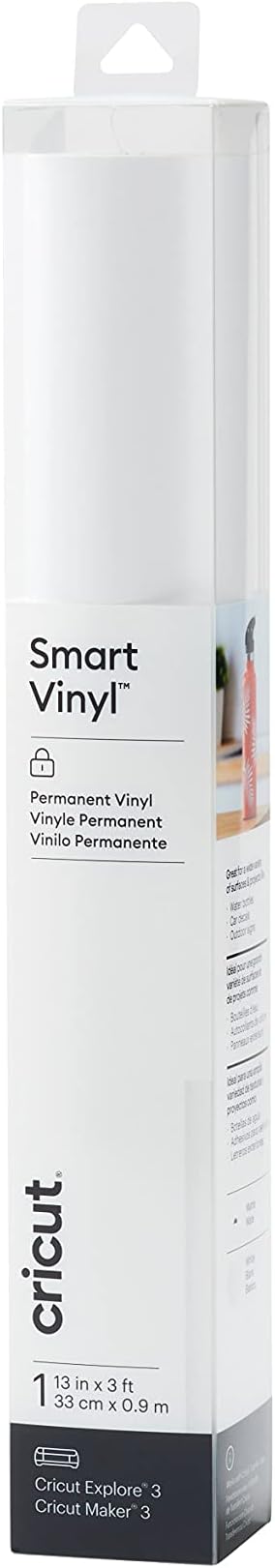 Cricut Smart Permanent Vinyl for Cricut Explore 3 and Maker 3, Create DIY