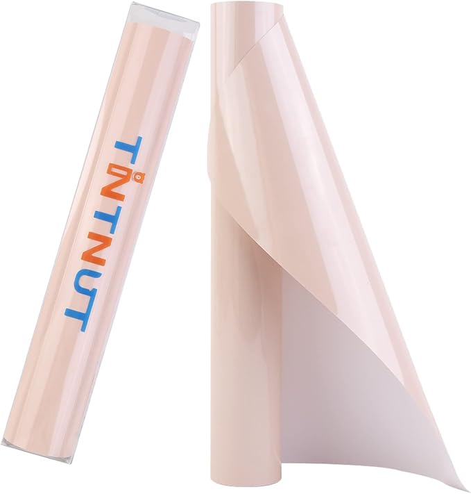 Tintnut Cream Tan Heat Transfer Vinyl, 10inx6ft Iron on Vinyl | Neutral boho PU
