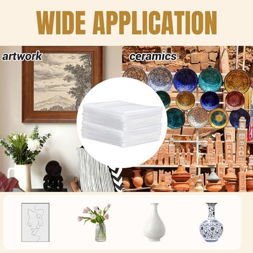 100 Pack 10'' x12'' 0.5MM Cushion Foam Pouches