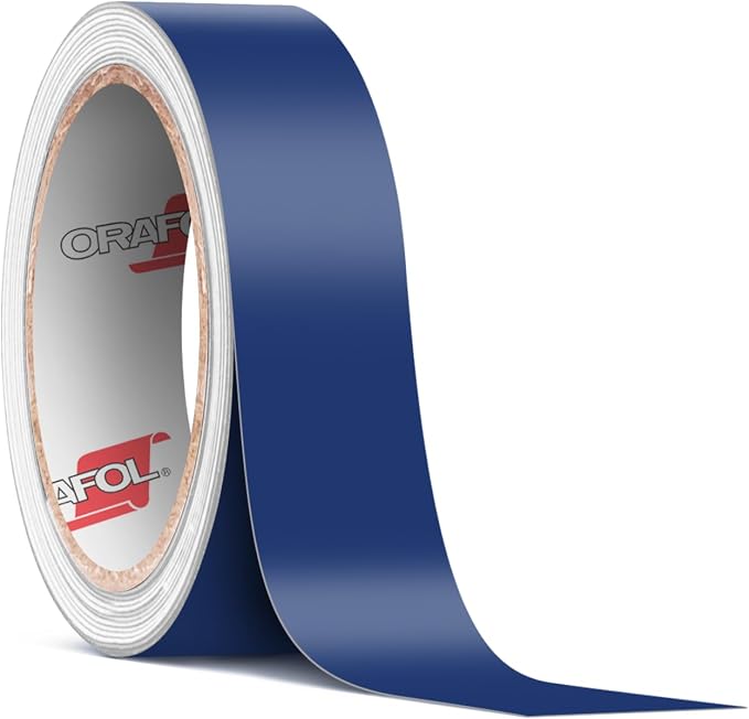 ORACAL 651 Matte Dark Blue Permanent Vinyl Tape Roll – Premium Adhesive Film