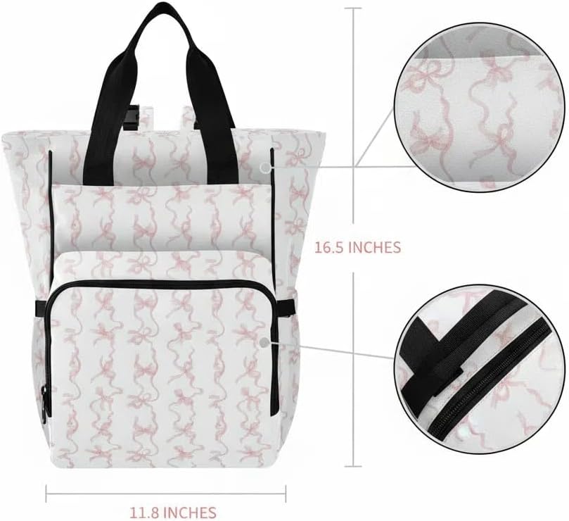 Diaper Bag Backpack,Multifunction Maternity Baby Travel Tote Bag,Large Capacity Changing Bags with Insulted Pocket