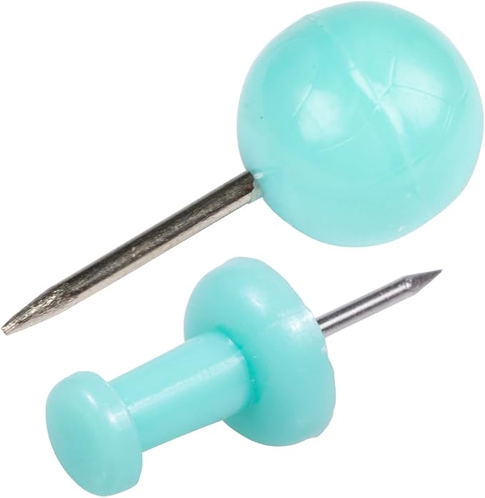 JAM PAPER Colorful Push Pins