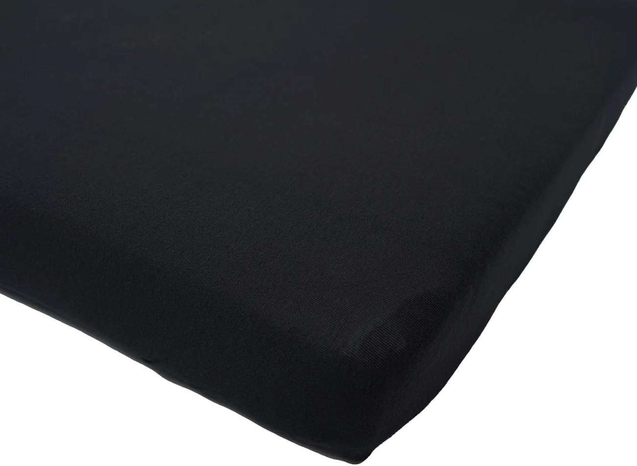 Kyte Baby Soft Crib Sheet - Standard Fitted Crib Sheet Made with Rayon from Bamboo, Ultra-Gentle and Breathable (Midnight)
