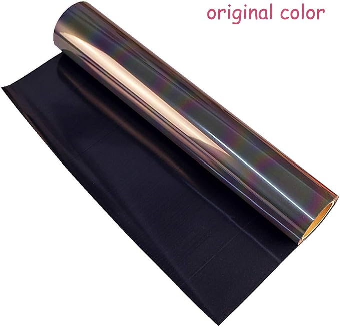guangyintong Reflective Rainbow Heat Transfer Vinyl HTV Rolls, Reflective HTV