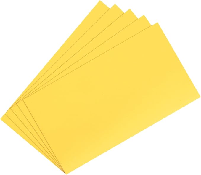 MECCANIXITY EVA Foam Sheets Gold Yellow 35.4 Inch x 19.7 Inch 2mm Thick Crafts
