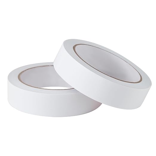 1" 2 Rolls Double Sided Adhesive Sticky Tape
