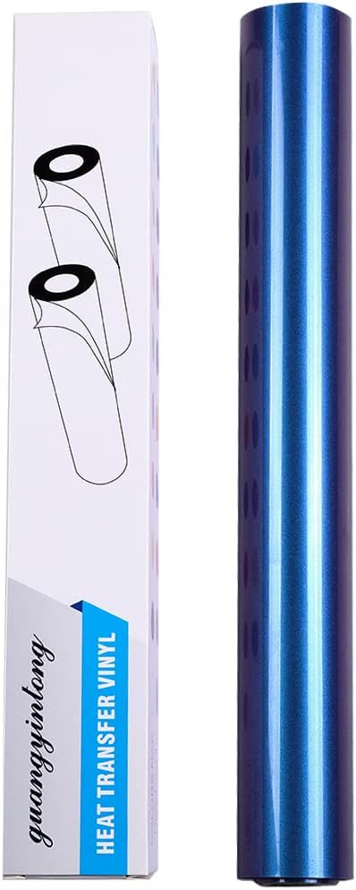 guangyintong Chameleon Heat Transfer Vinyl HTV Rolls, Changing Color HTV Vinyl
