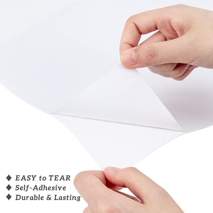 BENECREAT 10PCS 1mm Thick Adhesive Foam Sheet 8.3x11.8 Insulation Foam