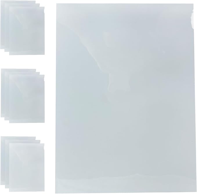Transparent PVC Faux Leather Sheets, Glossy Waterproof Clear Vinyl Fabric
