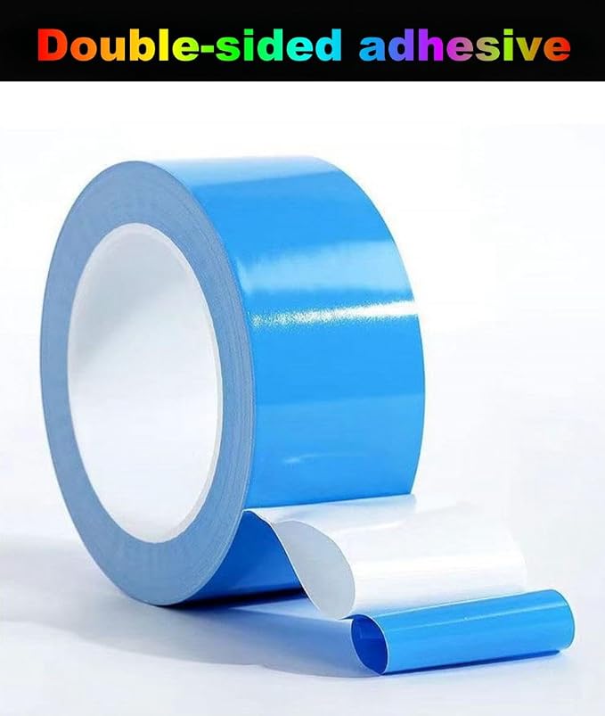 Double Sided Tape Heavy Duty 2 inch x 50FT Thermal Adhesive Tape Insulation/