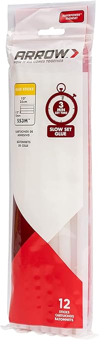Arrow SS3M Full Size Slow Set Glue Sticks