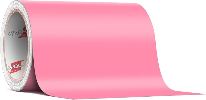 ORACAL 651 Matte Soft Pink Permanent Vinyl Tape Roll – Premium Adhesive Film