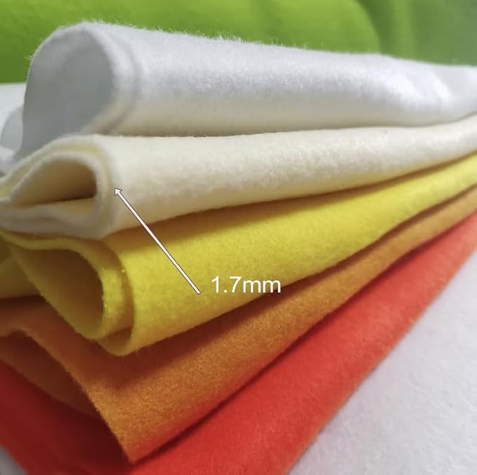 YYCRAFT Craft Soft Felt Sheets 9 Inch X 12 Inch