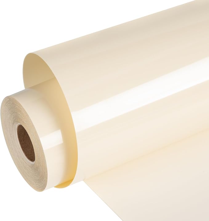 HTVRONT Beige Heat Transfer Vinyl Roll