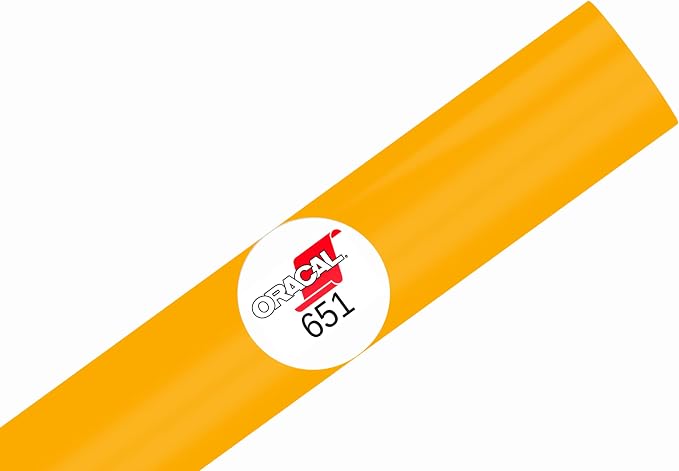 ORACAL 651 Glossy Permanent Vinyl 12 Inch x 15 Feet