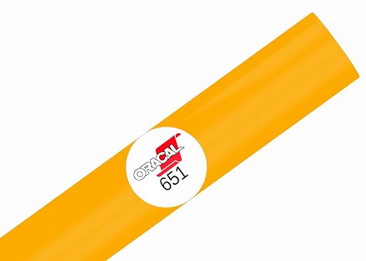 ORACAL 651 Glossy Permanent Vinyl 12 Inch x 10 Feet