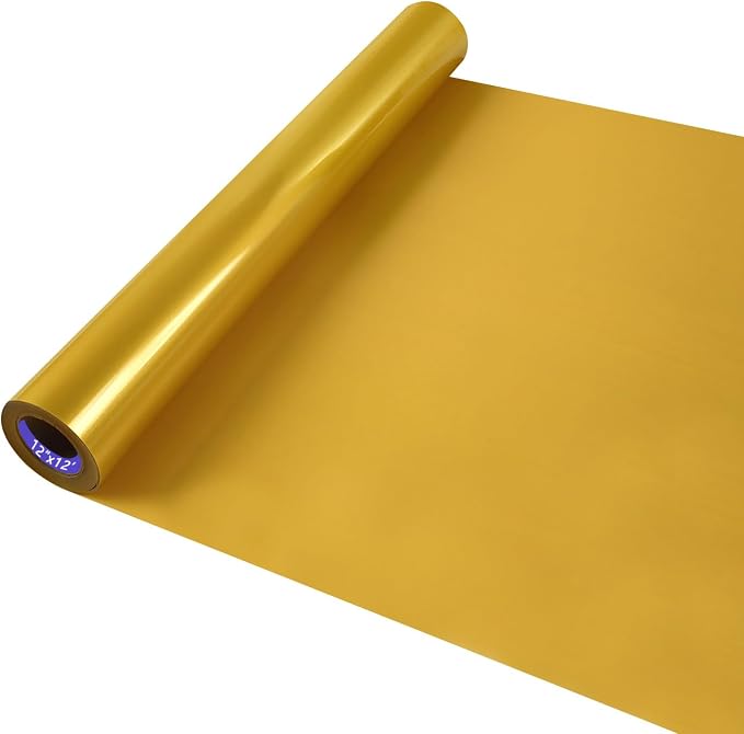 HTV Iron on Vinyl 12Inch by 12ft Roll HTV Heat Transfer Vinyl