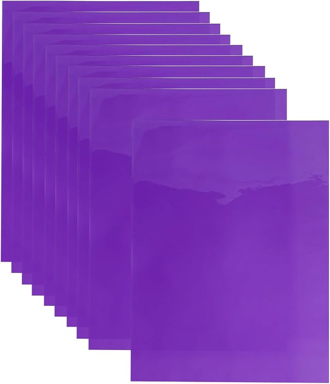 Transparent PVC Faux Leather Sheets, Glossy Waterproof Clear Vinyl Fabric