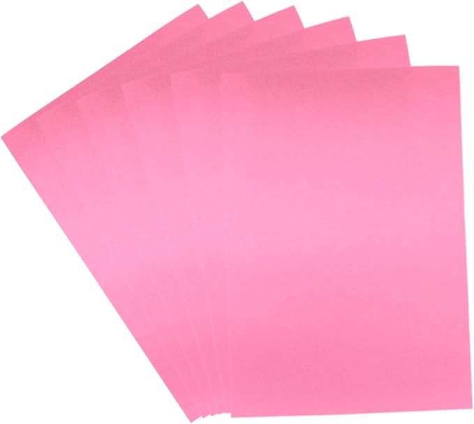 6 Pcs 8 x 12 Inch Pink Felt Sheets, 2mm Thick |