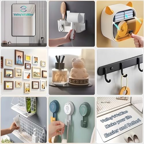 Valley'sYuMiao 4Rolls, Nano Double Sided Mountinging Tape, Adhesive-self Heavy