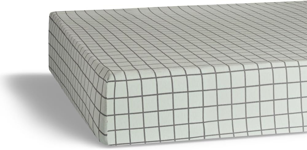 Parker Baby Soft & Durable Fitted Baby Crib Sheets | Snug Fit for Standard Crib Mattresses | Machine Washable, Fade-Resistant & Modern Nursery Designs