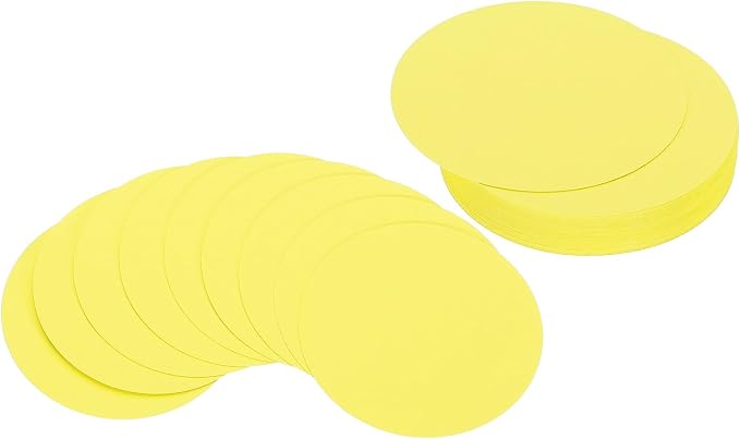 PATIKIL 5inch Circle Card Stock