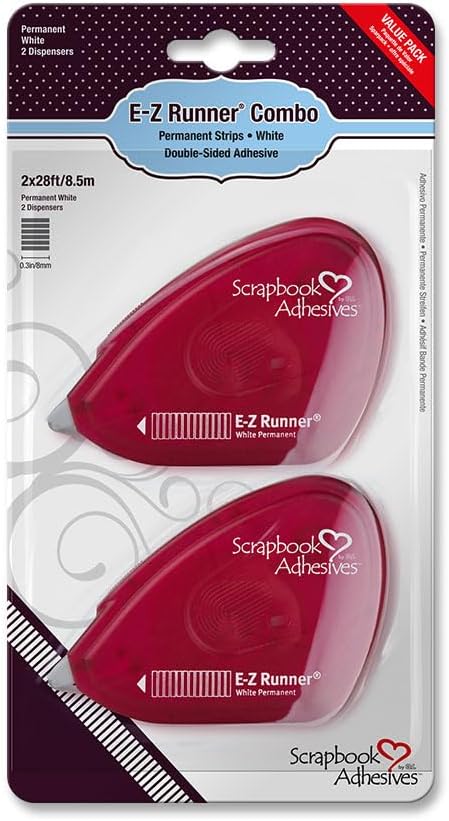 Scrapbook Adhesives by 3L 1646 3L Scrapbook Adhesives E-Z Runner Permanent