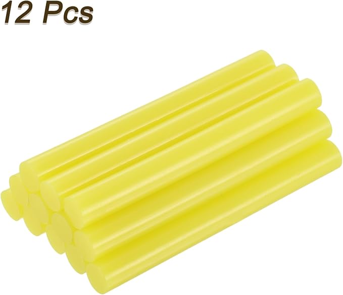 uxcell 12pcs Mini Hot Glue Sticks