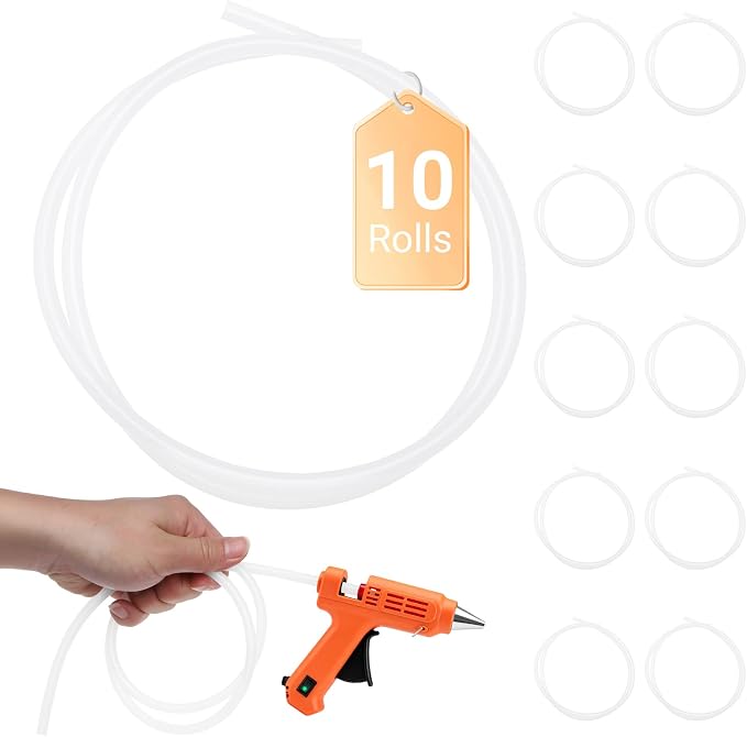 10 Pack Long Hot Glue Stick Rolls