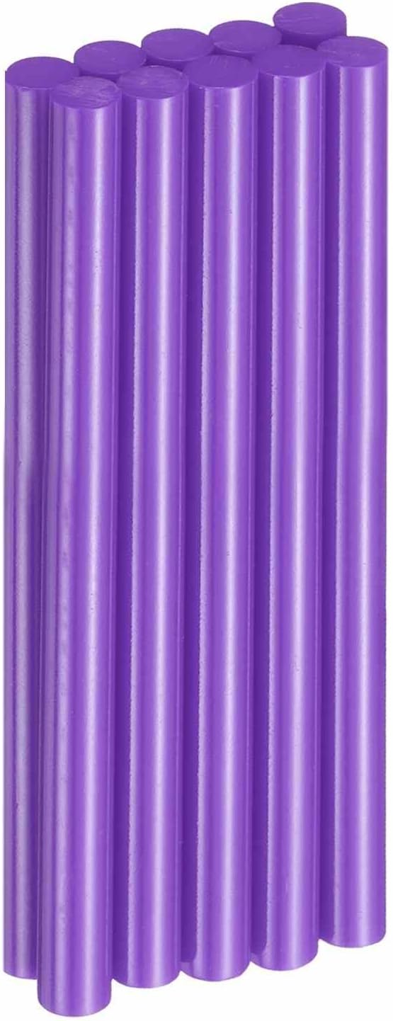 HARFINGTON 10pcs Hot Glue Sticks 0.43" Dia x 5.91" Long EVA Mini Hot Melt