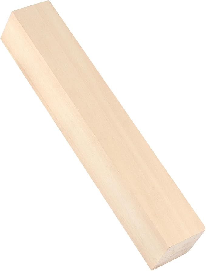 50 PCS Basswood Carving Blocks, Coloring Decorat