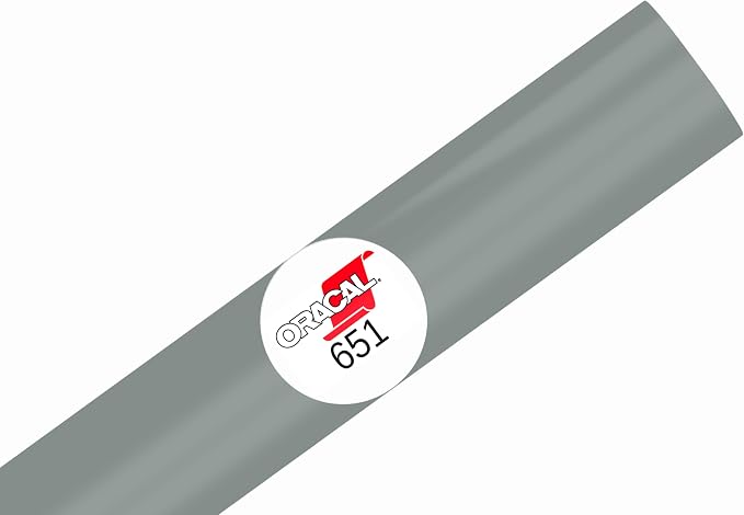 ORACAL 651 Glossy Permanent Vinyl 12 Inch x 15 Feet