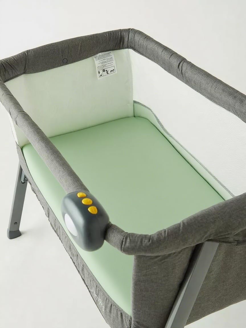 American Baby Company 2 Pack 100% Cotton Knit Fitted 18" x 36" Cradle/Bassinet Sheet - Compatible with Mika Micky Bassinet, Celery, Soft Breathable, for Boys and Girls