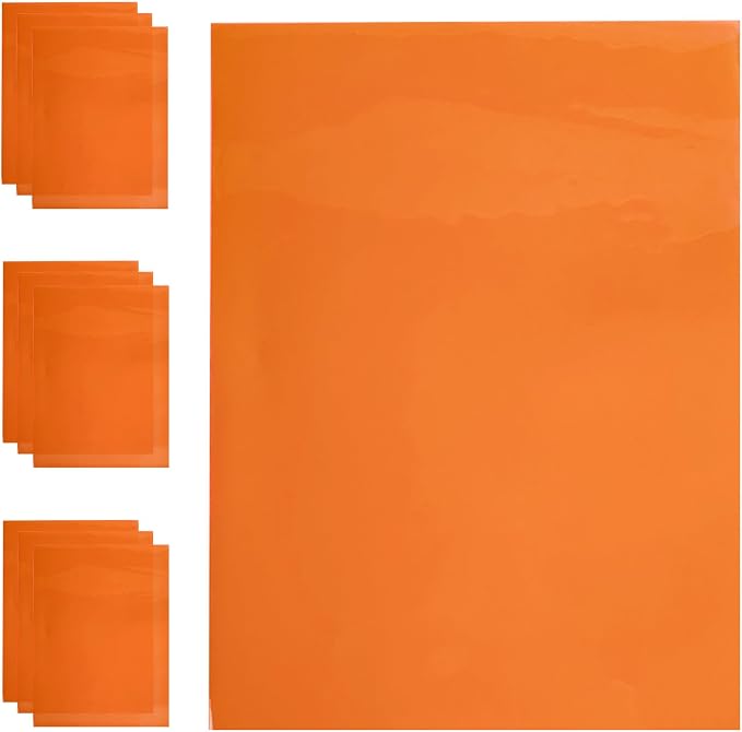Transparent PVC Faux Leather Sheets, Glossy Waterproof Clear Vinyl Fabric