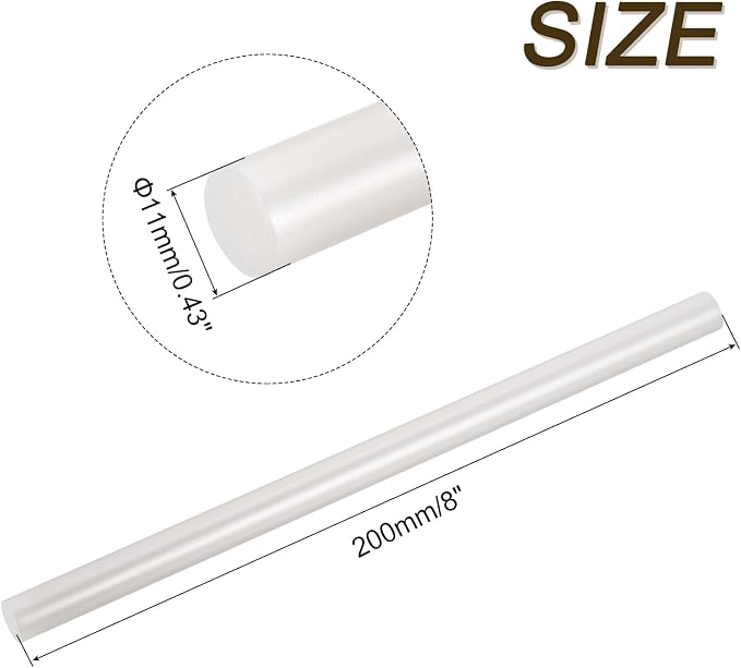 uxcell 12pcs Full Size Hot Glue Sticks