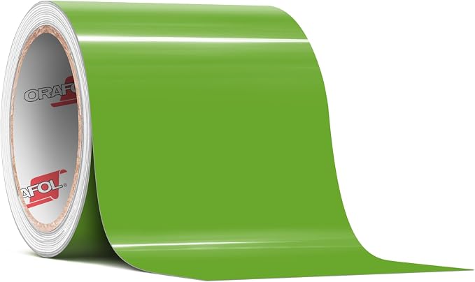ORACAL 651 Gloss Lime Tree Green Permanent Vinyl Tape Roll – Premium Adhesive