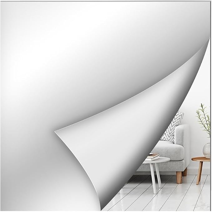 Full Length Mirror Tiles, 12x12 Inch Unbreakable Acrylic Squares