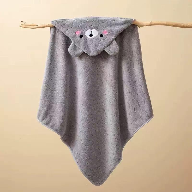 Hooded Baby Towels, 4 Packs Premium Soft Baby Bath Towels with Hood for Babies, Toddler, Infant - Ultra Absorbent, Baby Stuff Shower as Best Gifts for Boys and Girls (4Pack)