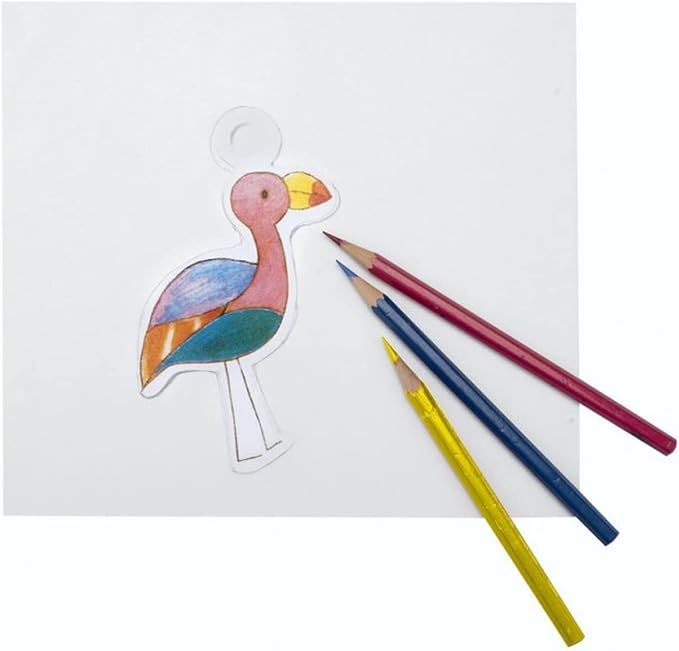 Glorex 21 x 29 cm Crazy Plastic, Transparent