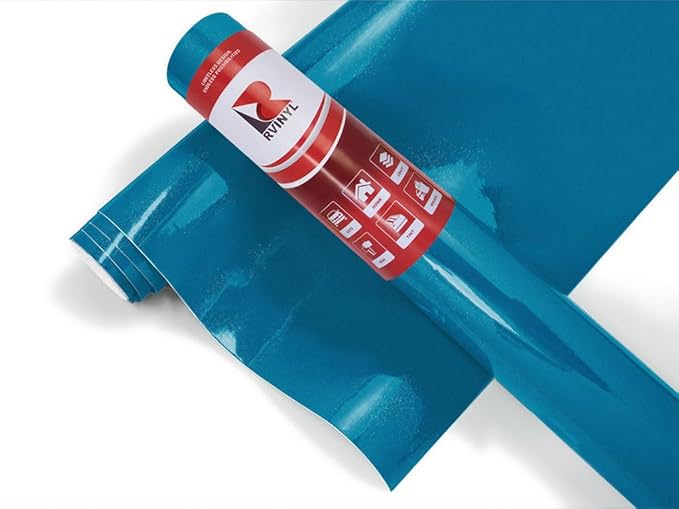 ORACAL 951 Series Bever Blue Metallic Cast Adhesive Vinyl 12in x 5ft