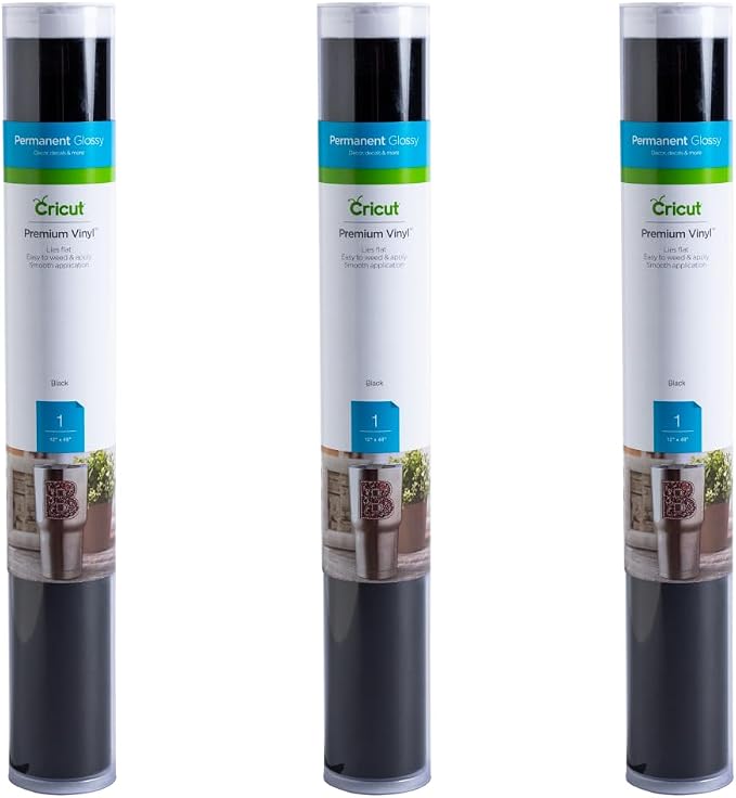 Cricut Premium Permanent Vinyl, 12ft