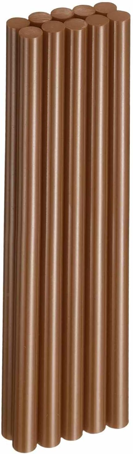 HARFINGTON 10pcs Hot Glue Sticks 0.43" Dia x 9.84" Long EVA Mini Hot Melt