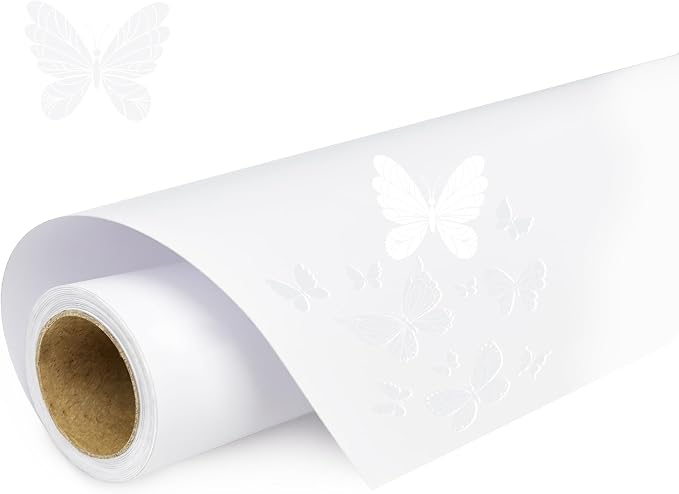 White Vinyl, Matte White Permanent Vinyl -12" x 11 FT